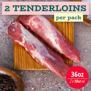 Pork Tenderloin 36oz (2 x 18oz ea)